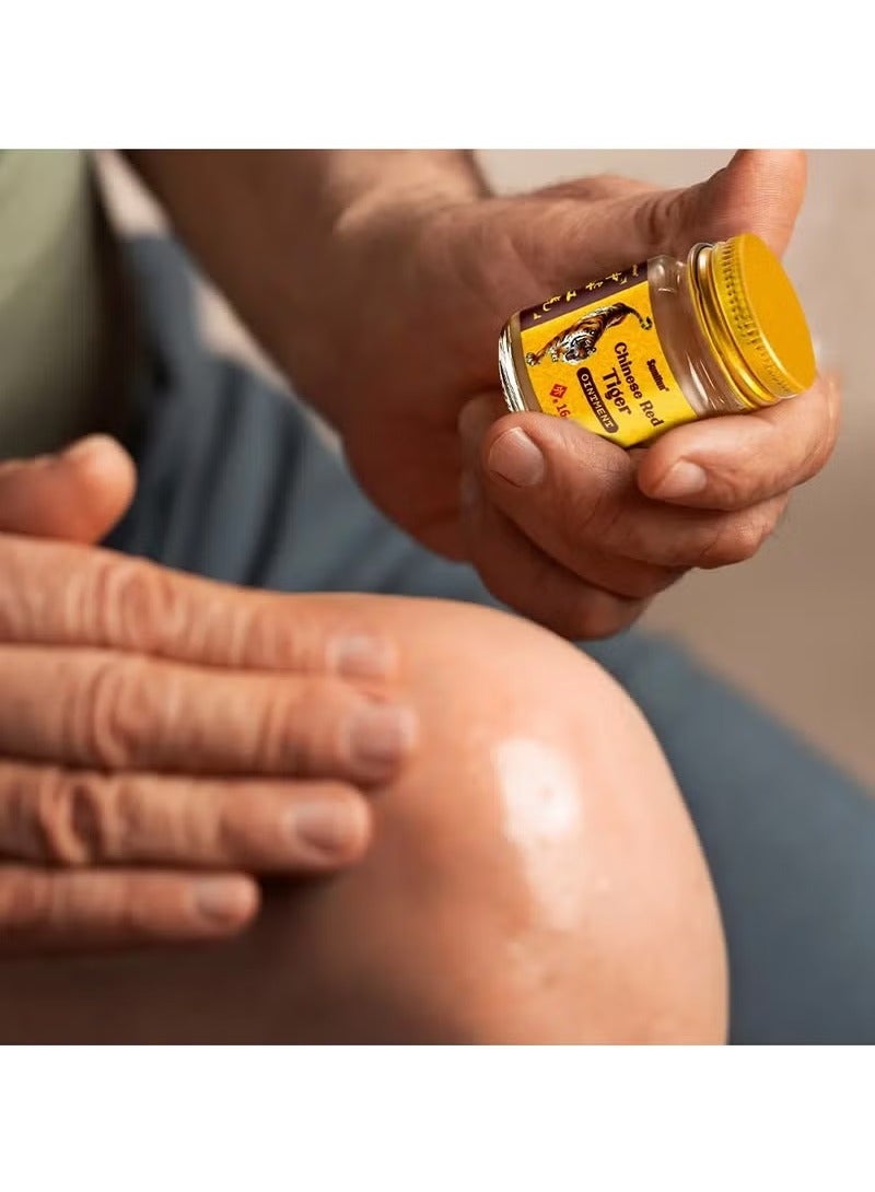 سوميفون مرهم النمر الأحمر الصيني، مرهم لآلام أسفل الظهر، كريم مسكن للعضلات، بلسم، مجموعة من 3 قطع - Image 3