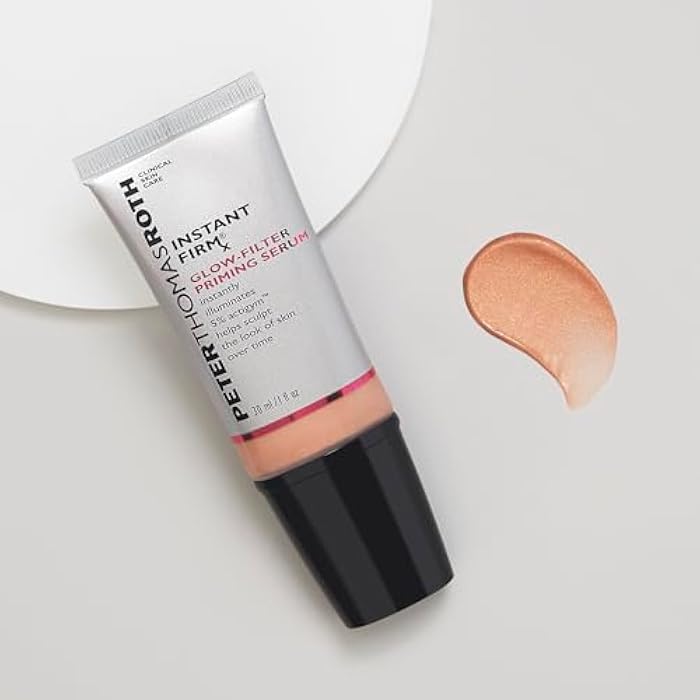 Peter Thomas Roth | Instant FIRMx Glow-Filter Priming Serum, Illuminating and Firming Serum, Helps Sculpt the Look of Skin Over Time, Blends Onto All Skin Tones - Image 3