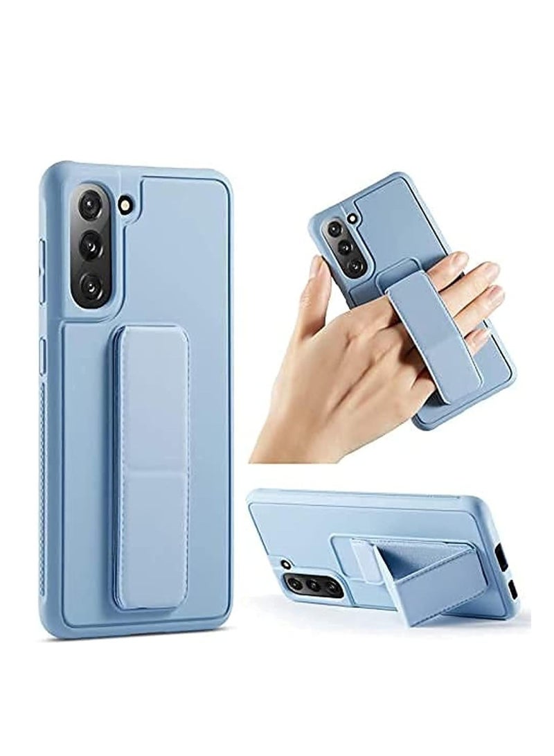 ELTRAZONE Samsung Galaxy S24 PLUS Case Cover Magnetic Car Mount Kickstand & Holder, Premium Silicone Vertical & Horizontal Hand Strap and Grip with Multi Stand for Samsung Galaxy S24 PLUS - Image 3