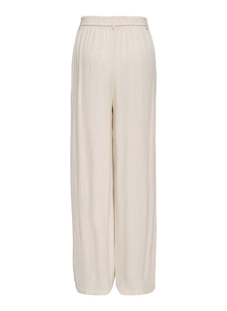 ONLY Onlemmia-Siesta Mid Waist Wide Leg Pants - Image 4