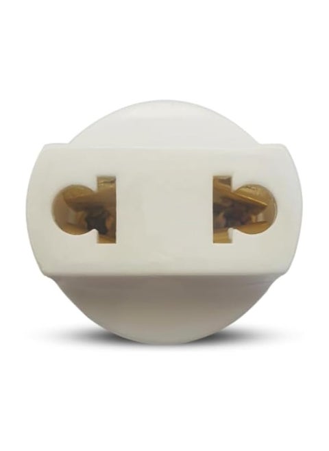 Wasam High Speed ​​Mini Plastic Plug, Practical and Versatile - White - WS2010
