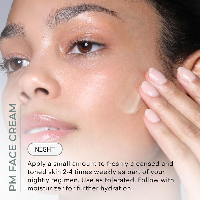 COSMEDIX Define Anti-Aging Face Cream with Hydroxy Acid & Retinol Complex - Age-Defying Facial Moisturizer for Fine Lines, Wrinkles & Uneven Skin - Lightweight PM Facial Treatment for All Skin Type - Image 4