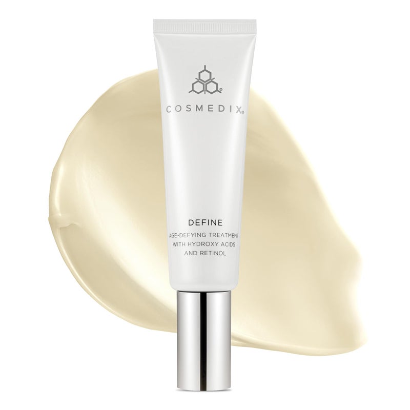 COSMEDIX Define Anti-Aging Face Cream with Hydroxy Acid & Retinol Complex - Age-Defying Facial Moisturizer for Fine Lines, Wrinkles & Uneven Skin - Lightweight PM Facial Treatment for All Skin Type - Image 1