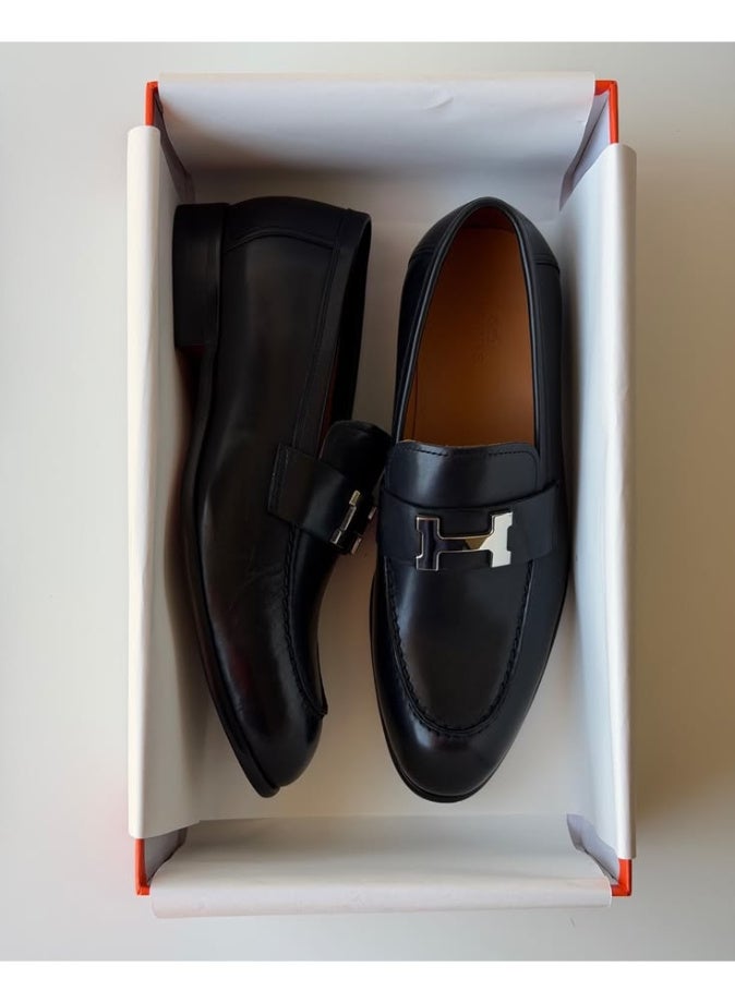 Hermes H24 Hermes Paris Loafer in Goatskin Me - Image 4