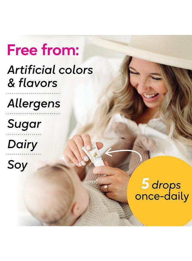 BioGaia Baby Probiotic Drops - Baby Essentials for Colic & Gas Relief, Safe for Newborns, Reduces Crying, Fussing, Colic, Gas, Spit-ups and Constipation, No allergens, Dairy, Soy, Gluten, or Sugar - Image 5