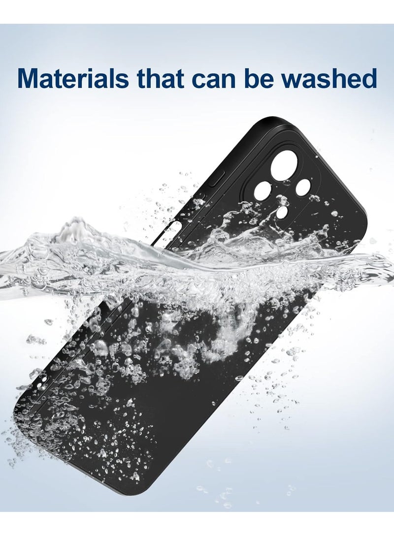 BORTONY Mi 11 Lite Case Liquid Silicone Protective Case Cover With Camera Protection For Mi 11 Lite - Image 3