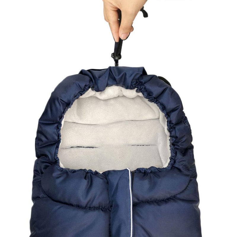 سندي Cozy Toe Winter Tour Waterproof Sleep Sack for Toddlers,Universal Footmuff for Stroller,Multi-Functional Stroller Bunting Bag Blanket,6-36M Baby Use - Image 5