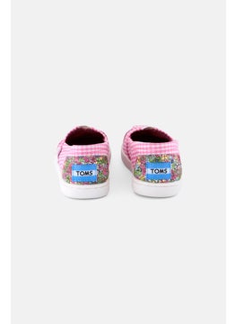TOMS Kids Girl Slip On Casual Shoes, Pink  - Image 4