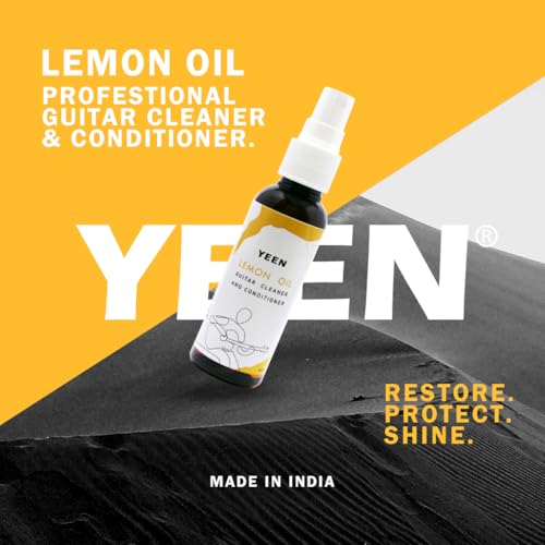 YEEN Lemon Oil for Guitar Fretboard – Natural Fretboard Cleaner & Conditioner, 50ml for (Guitar, Ukelele, and other stringed instruments made of unfinished wood like rosewood or ebony) - Image 3