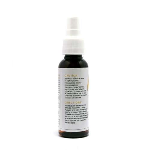 YEEN Lemon Oil for Guitar Fretboard – Natural Fretboard Cleaner & Conditioner, 50ml for (Guitar, Ukelele, and other stringed instruments made of unfinished wood like rosewood or ebony) - Image 2