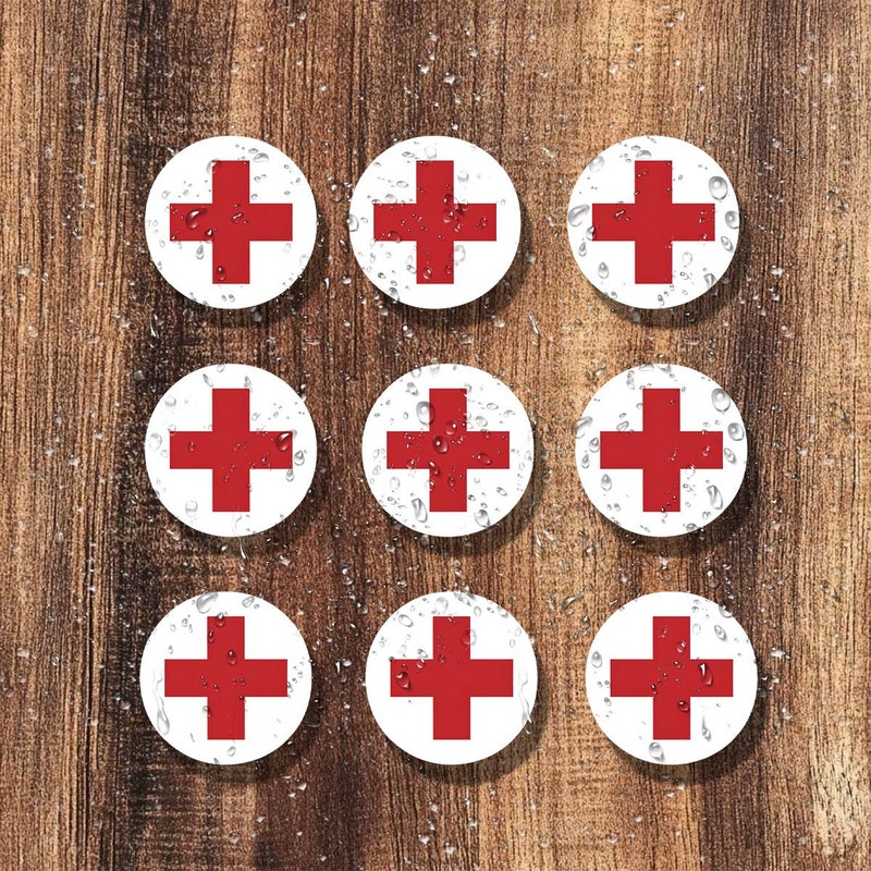 9 Vinyl Medic Badge Stickers For Car Bumper Window Laptop Truck Van Decor - Image 1