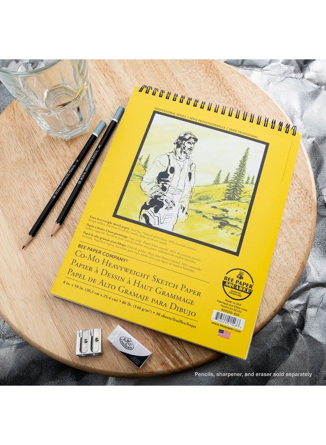 Bee Paper Company Bee Paper 8X 10 Como Heavyweight Sketch Paper Pad 30 Sheets - Image 3