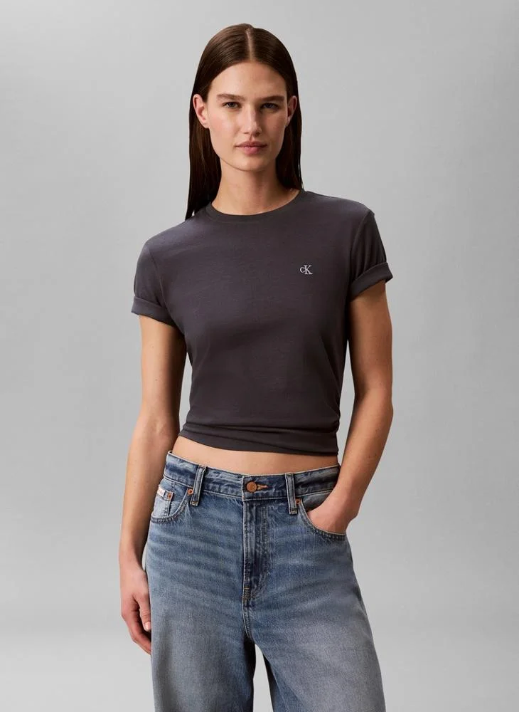 Monogram Crew Neck T-Shirt