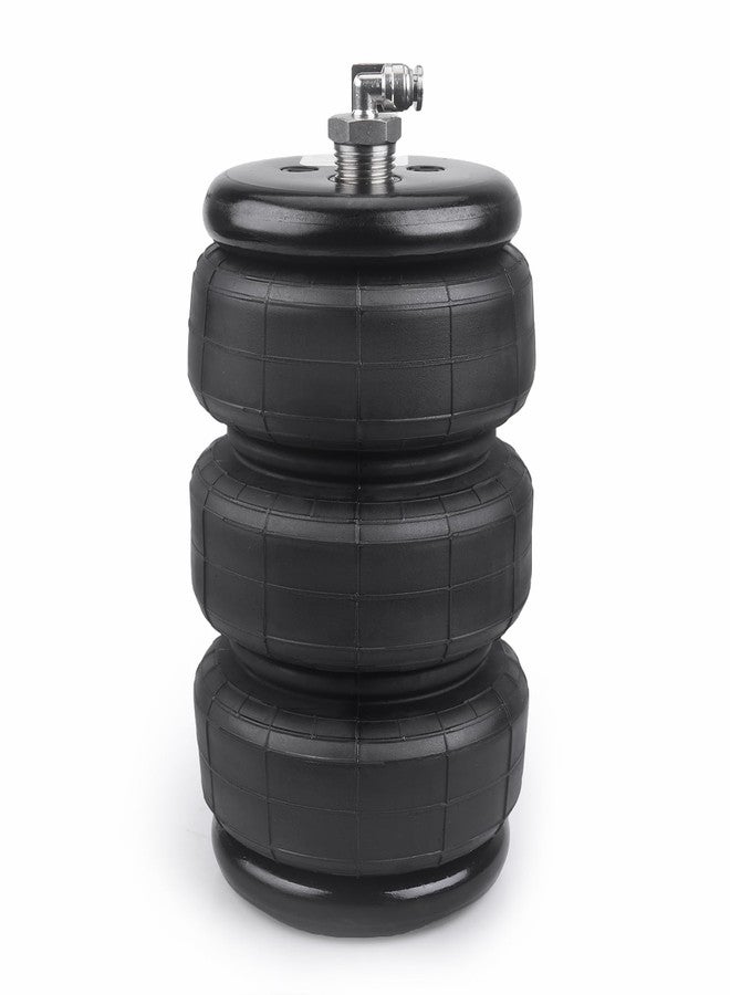 ZHSYMX Universal Air Suspension Spring Triple Bellow Standard 2600 lb 1/2"npt Single Port Air Ride Strut Assembly universal for most brand trucks 3E2300 - Image 1