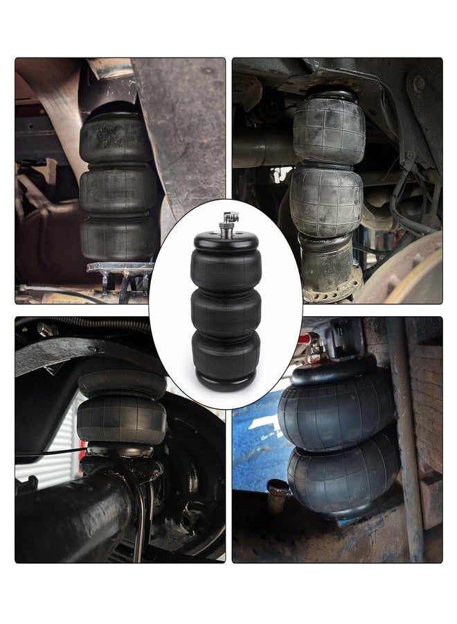 ZHSYMX Universal Air Suspension Spring Triple Bellow Standard 2600 lb 1/2"npt Single Port Air Ride Strut Assembly universal for most brand trucks 3E2300 - Image 2