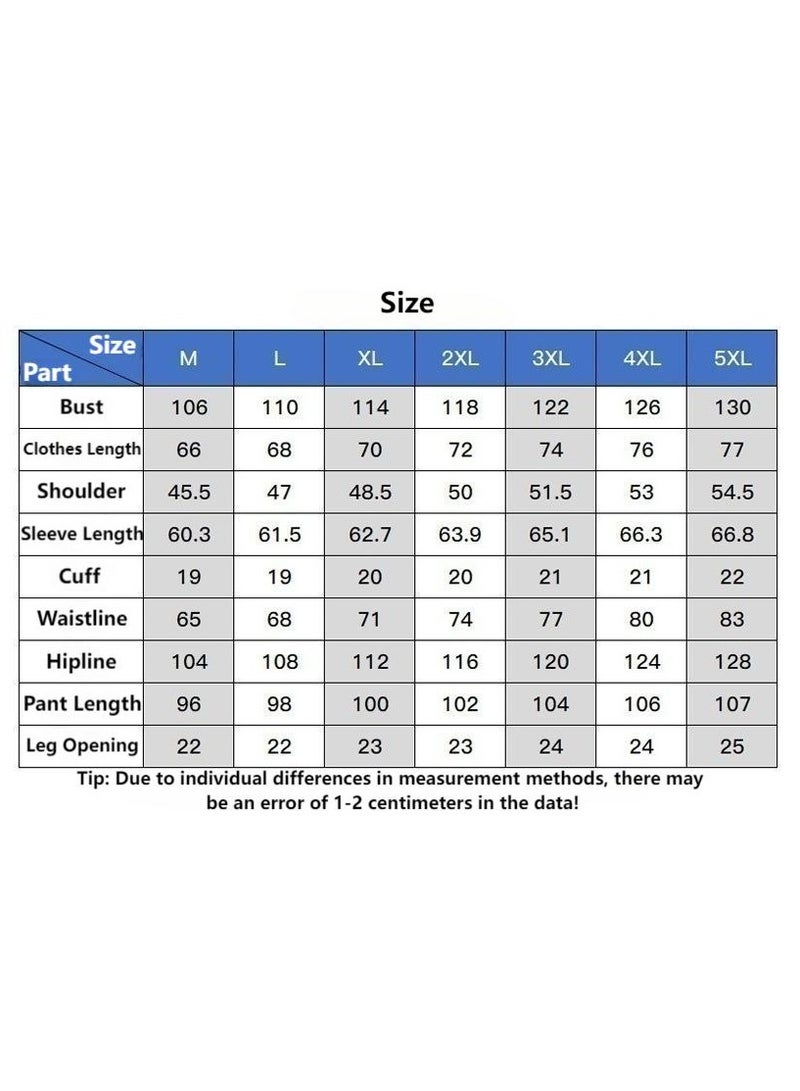 Large Size Fashionable Men's Minimalist Style Letter Printed Sports Suit  - Image 5