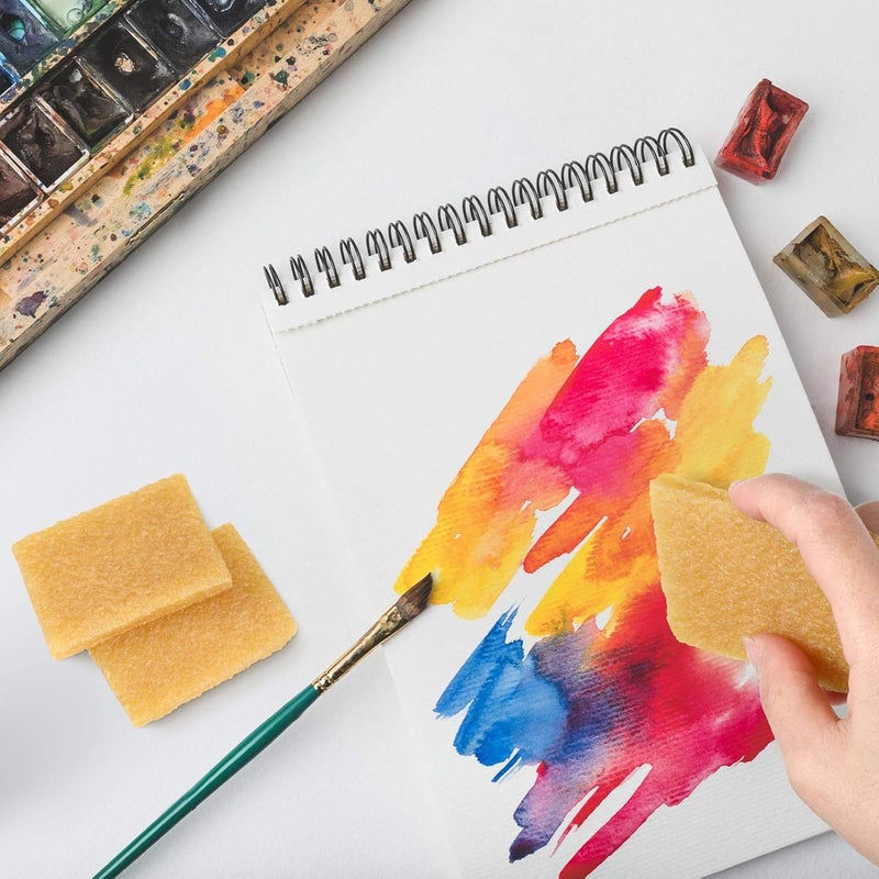 Zonon 12 Pieces Glue Residue Pick up Eraser Rubber Cement Eraser Cleaning Rubber for Removing Adhesive and Residues from Paper Plastic and More - Image 5