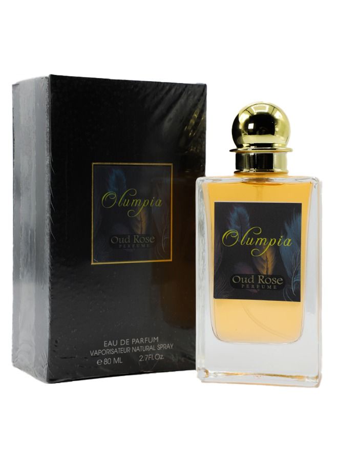 Oud Rose Perfumes Olumpia Oud For Unisex Eau De Parfum 80ml - Image 1