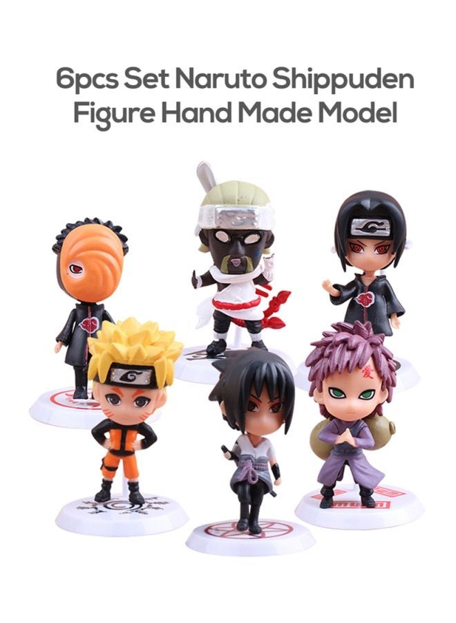 NIBEMINENT 6-Piece Naruto Shippuden Figure Set - Image 4