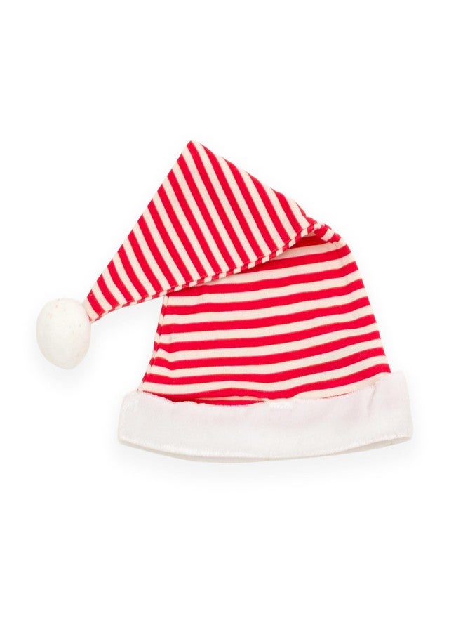 Peanuts Christmas Newborn Baby Boys Bodysuit, Pants and Velour Santa Hat 3 Piece Outfit Set Cream Beige/Red 3-6 Months - Image 5