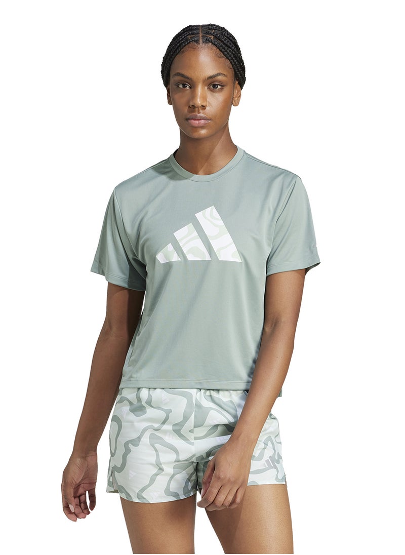 Adidas - Run It Brand Love T-Shirt - Image 1