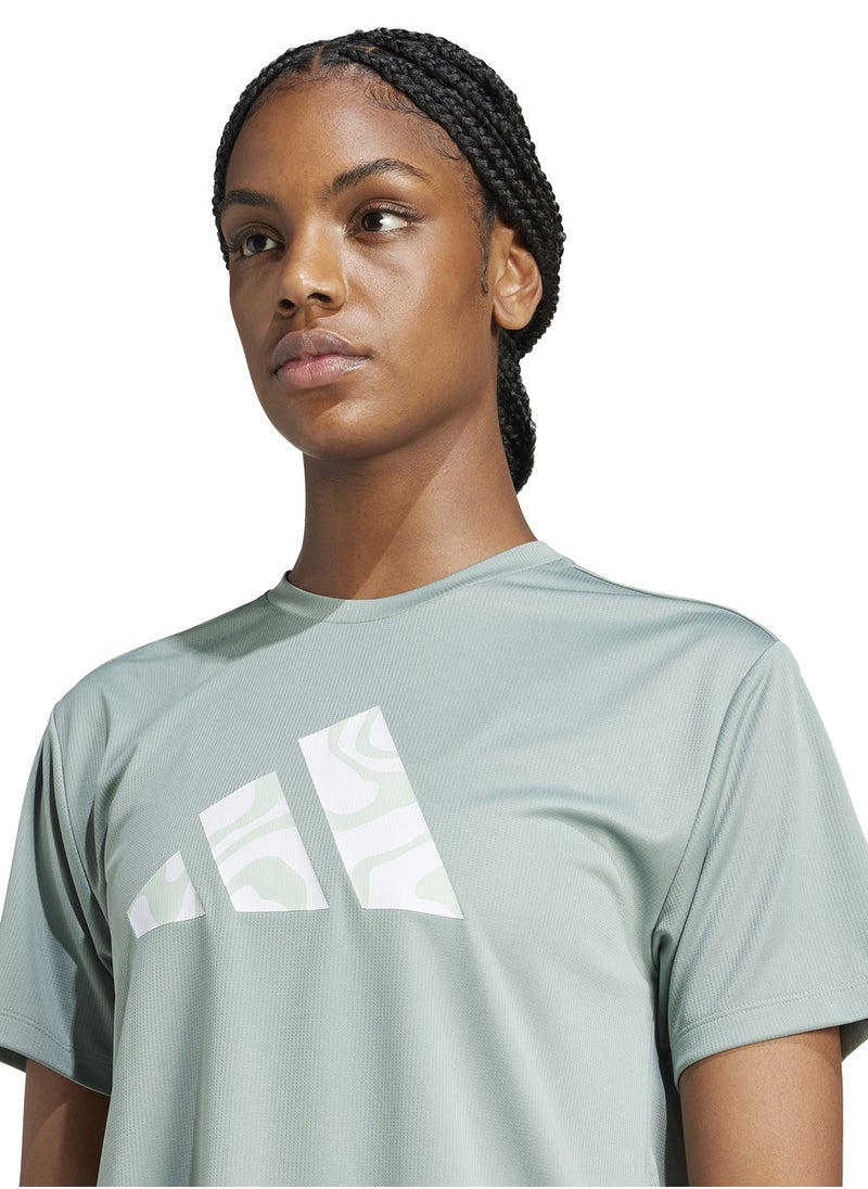 Adidas - Run It Brand Love T-Shirt - Image 1