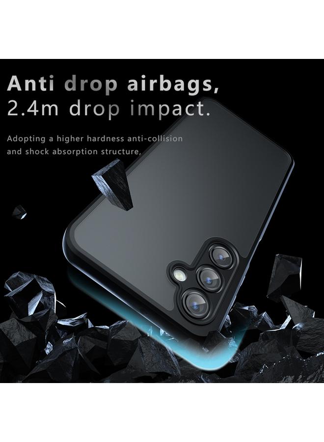 erorex Case For Samsung Galaxy A56 5G Armor Precise Hole PC Hybrid TPU Phone Case - Image 4