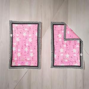 Fabrify Baby Mattress | Sleeping Mat | New Born Supper Soft Mattress |Godadi | Quilt | Cotton Sleeping Mat For New Born Baby (0-1 Year) Pack of 3, Multicolored,Tight Top - Image 5