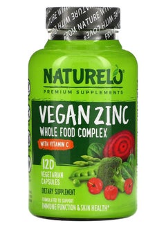 Vegan Zinc with Vitamin C 120 Vegetarian Capsules