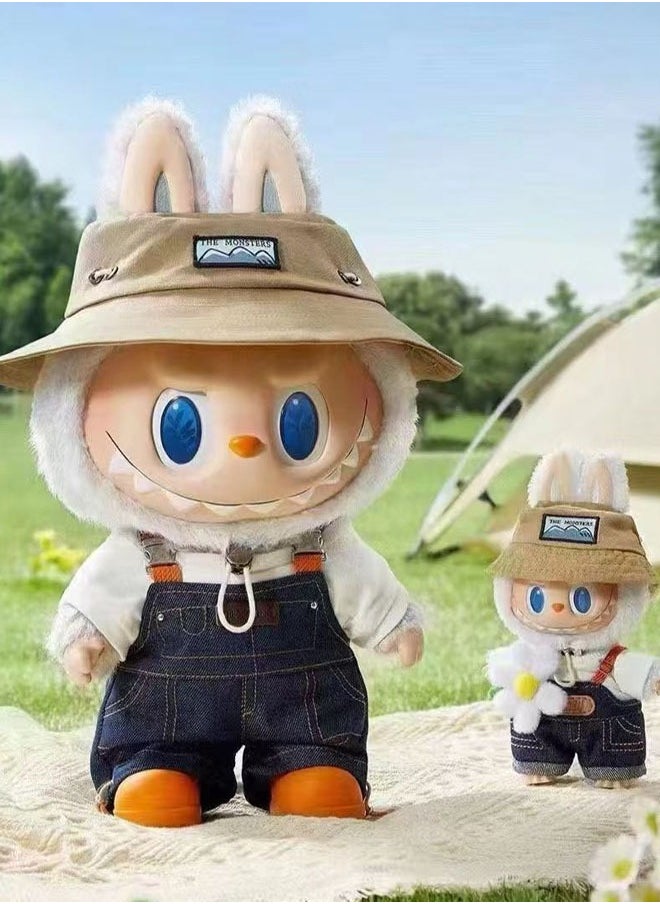 null - Labubu Fall in Wild，17cm Fun Plush Vinyl Dolls - Image 1