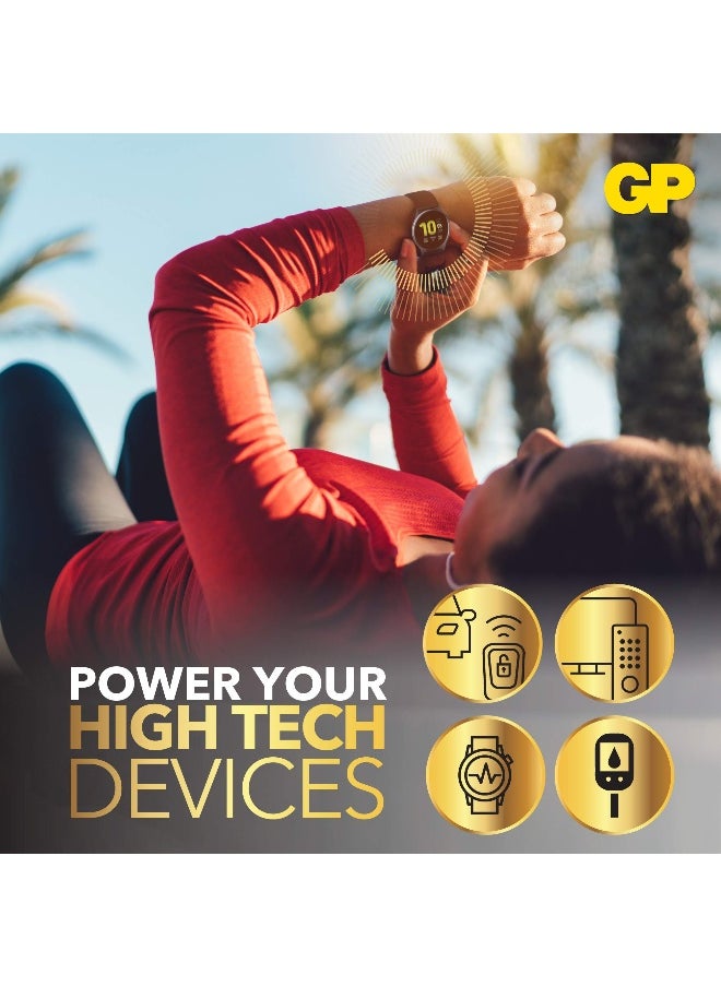 GP - Gp Lithium Button Cr2016 Batteries 5-Pack – High-Performance, Long-Lasting Power For Watches, Calculators, Key Fobs, And Remotes, Dl2016 Equivalent, Reliable And Durable - Image 1