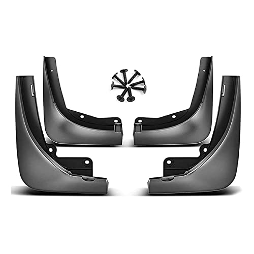 MIZZEO Plastic Mud Flaps (Set of 4) for Hyundai Aura - Image 1