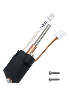 3D Printer Hotend K1 K1C Ceramic Hotend Kit, Quick Swap Nozzle for Creality K1 Max K1C, Upgrade All Metal Integrated Extruder Hot End Replacement