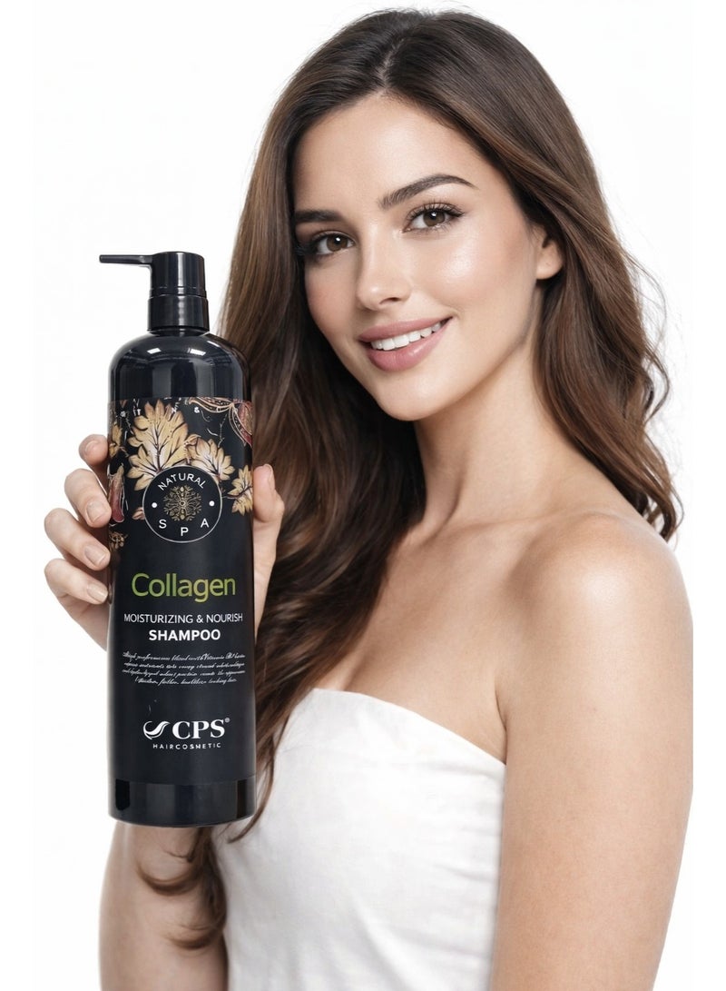 CPS Collagen Repair & Strengthening Shampoo For Smooth, Thick & Healthy Hair - Image 3