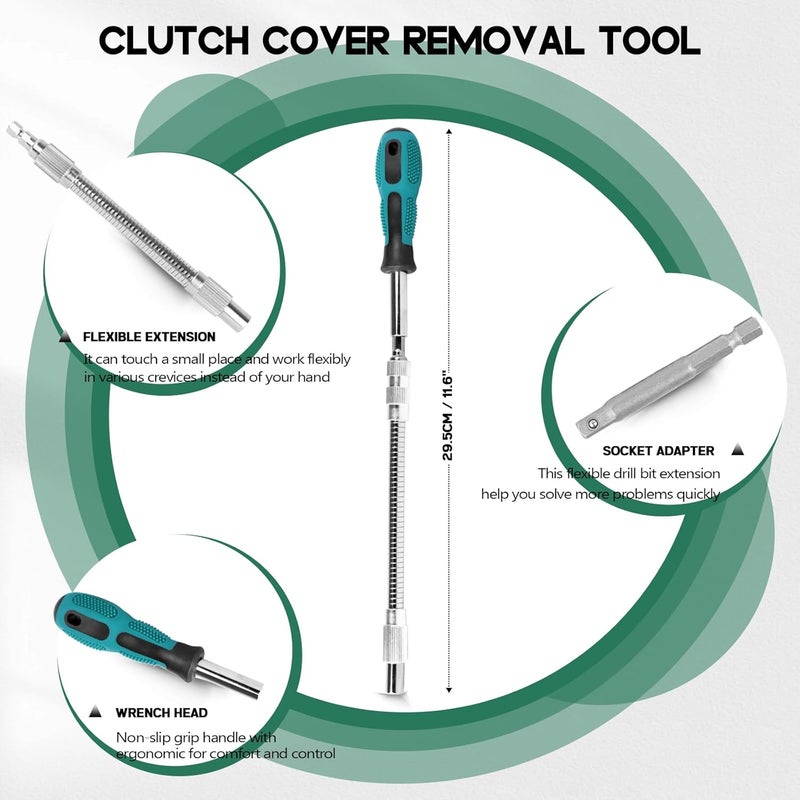 Xislet Belt Changing Removal Tools Kit Included Clutch Cover Separate Tool Set Compatible with Polaris RZR 900 S 1000 XP Polaris Sportsman 500 570 800 2006-2018 - Image 3
