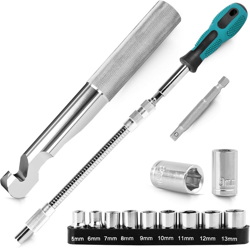 Xislet Belt Changing Removal Tools Kit Included Clutch Cover Separate Tool Set Compatible with Polaris RZR 900 S 1000 XP Polaris Sportsman 500 570 800 2006-2018 - Image 1
