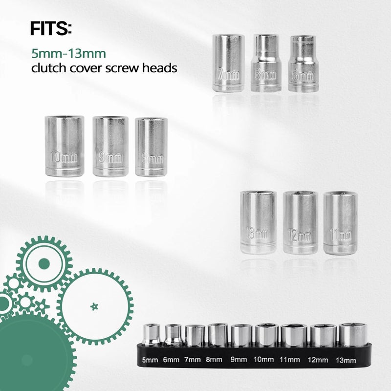 Xislet Belt Changing Removal Tools Kit Included Clutch Cover Separate Tool Set Compatible with Polaris RZR 900 S 1000 XP Polaris Sportsman 500 570 800 2006-2018 - Image 4