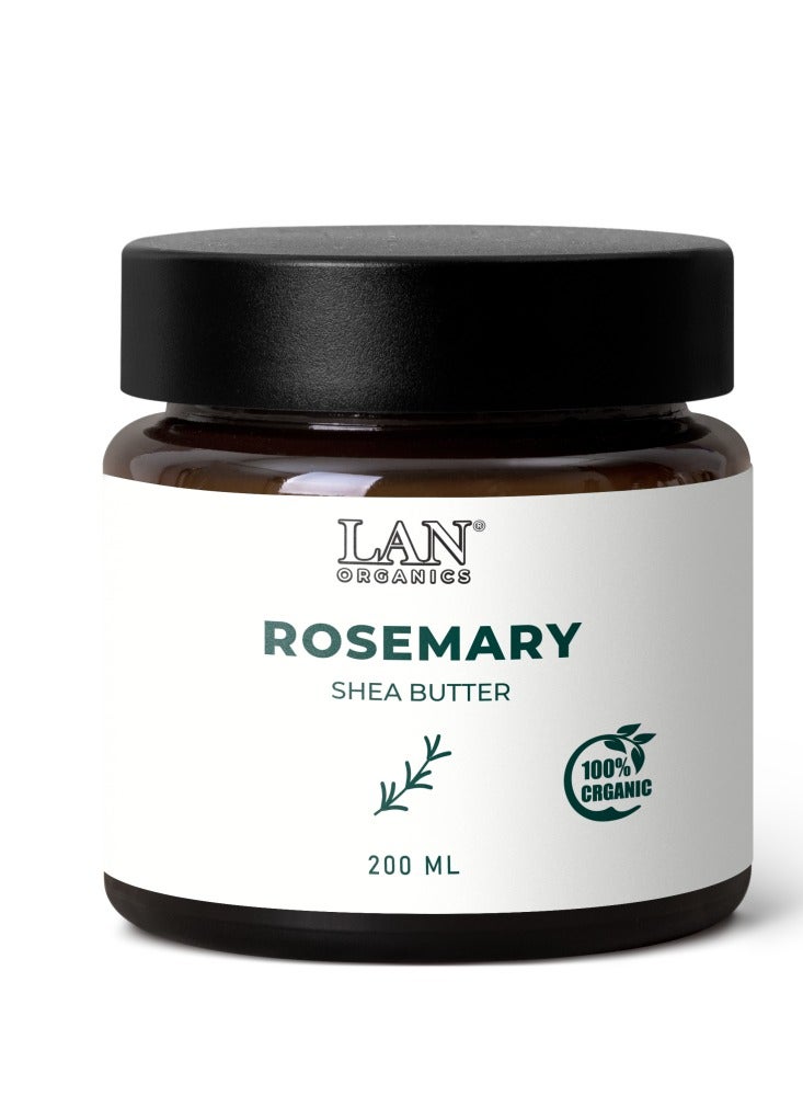 لان اورجنيك زبدة الشيا بخلاصة اكليل الجبل 200مل - Image 1