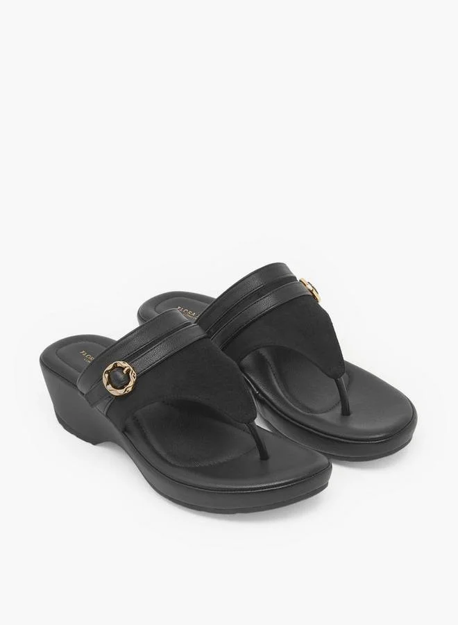Women Slip-On Wedge Sandals