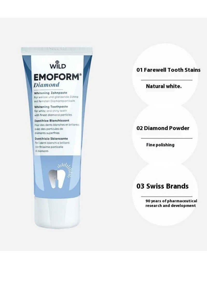 WILD Clean & Polish Paste for Teeth Cleaning, Removes Dental Plaque and Teeth Discoloration with Polishing Effect ，Depurdent New Teeth Whitening Toothpaste ，Deep Cleaning of the Oral Cavity ，Remove Tea Stains Dental Calculus 75ml ﻿  - Image 4