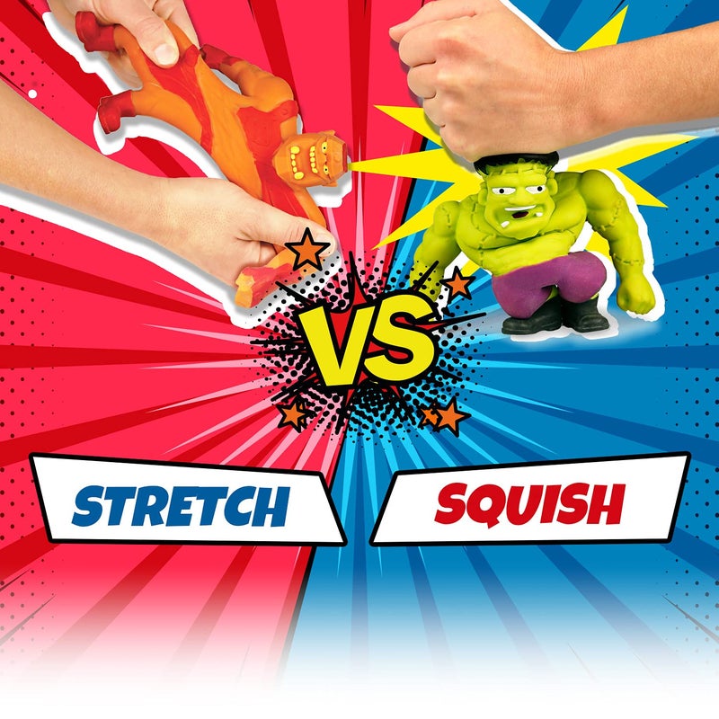 Ja-Ru JA-RU Super Squishy Monster Toy (1 Stretchy Monster Assorted) Fidget Action Figures Stretch Squeeze Toy for Kids & Adults. Anxiety Relief Stress Toys. Sensory Autism ADHD Toys. Party Favors. 4306-1s - Image 4