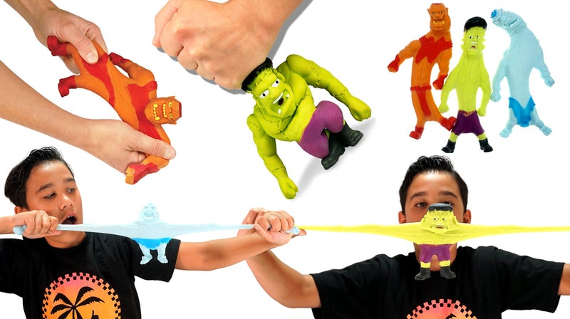 Ja-Ru JA-RU Super Squishy Monster Toy (1 Stretchy Monster Assorted) Fidget Action Figures Stretch Squeeze Toy for Kids & Adults. Anxiety Relief Stress Toys. Sensory Autism ADHD Toys. Party Favors. 4306-1s - Image 3