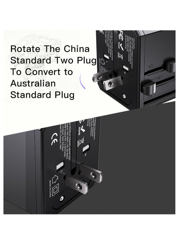 يسيدو محول السفر العالمي متعدد الاستخدامات ويدعم جميع المنافذ - Image 3