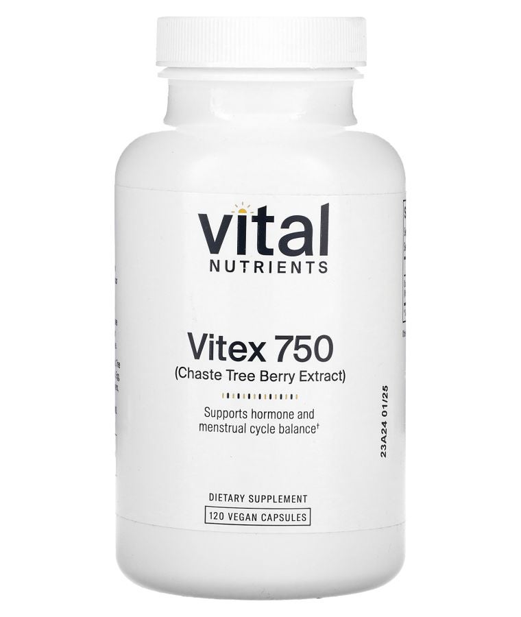 Vital Nutrients Vitex 750 750 mg 120 Vegan Capsules