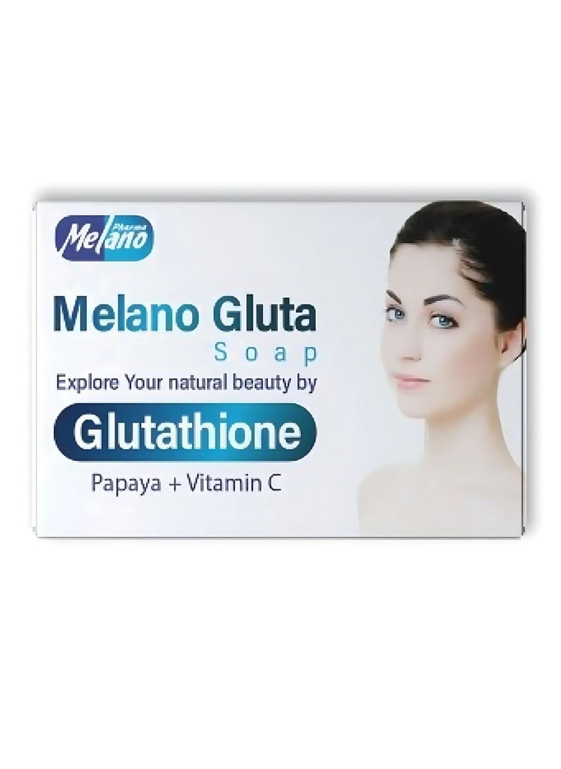 Melano Pharma Gluta Soap With Papaya and Vitamin C  - Image 1