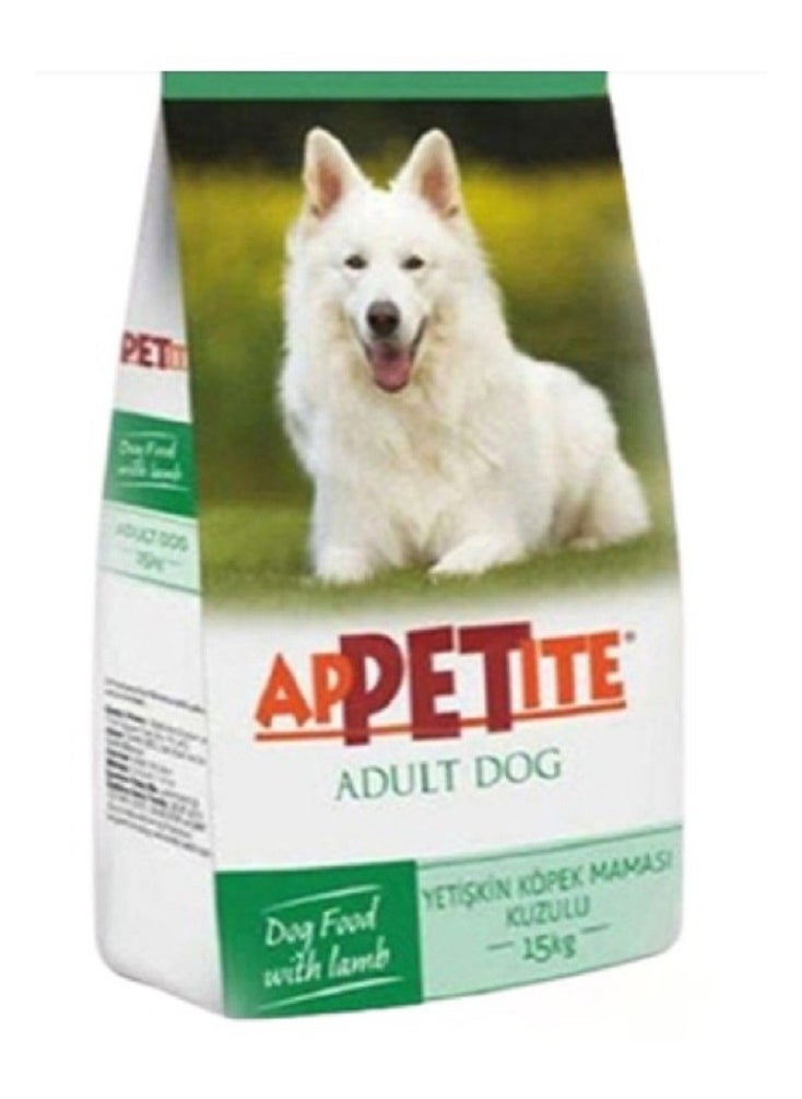 Appetite - Appetite Adult Dog Food with Lamb 15KG - Image 1