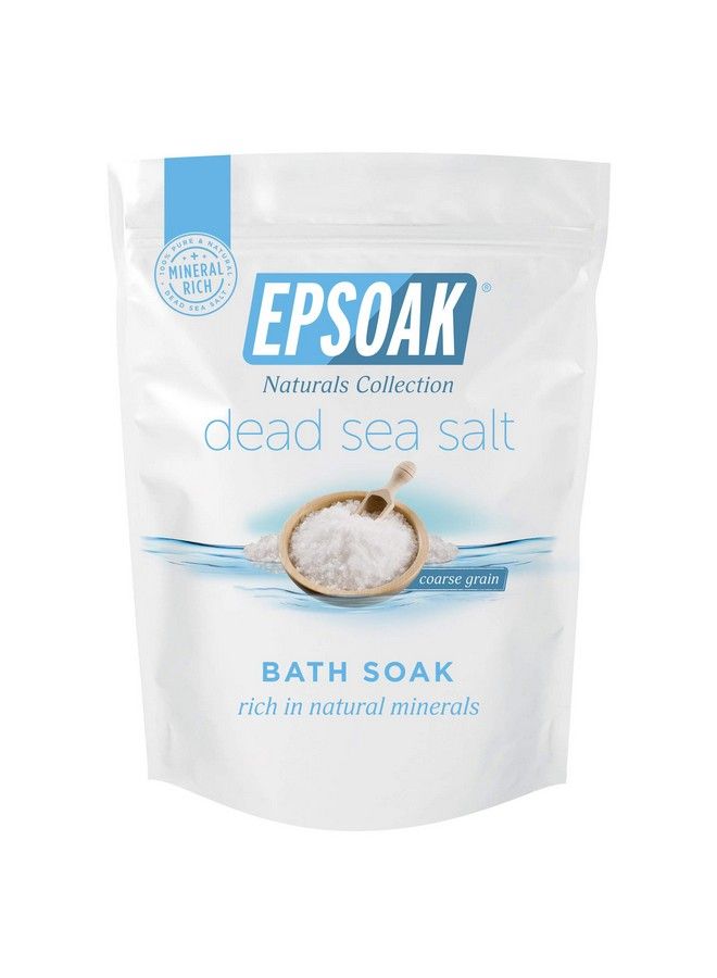 Epsoak Dead Sea Salt 2 lb Bag Coarse Grain - Image 1