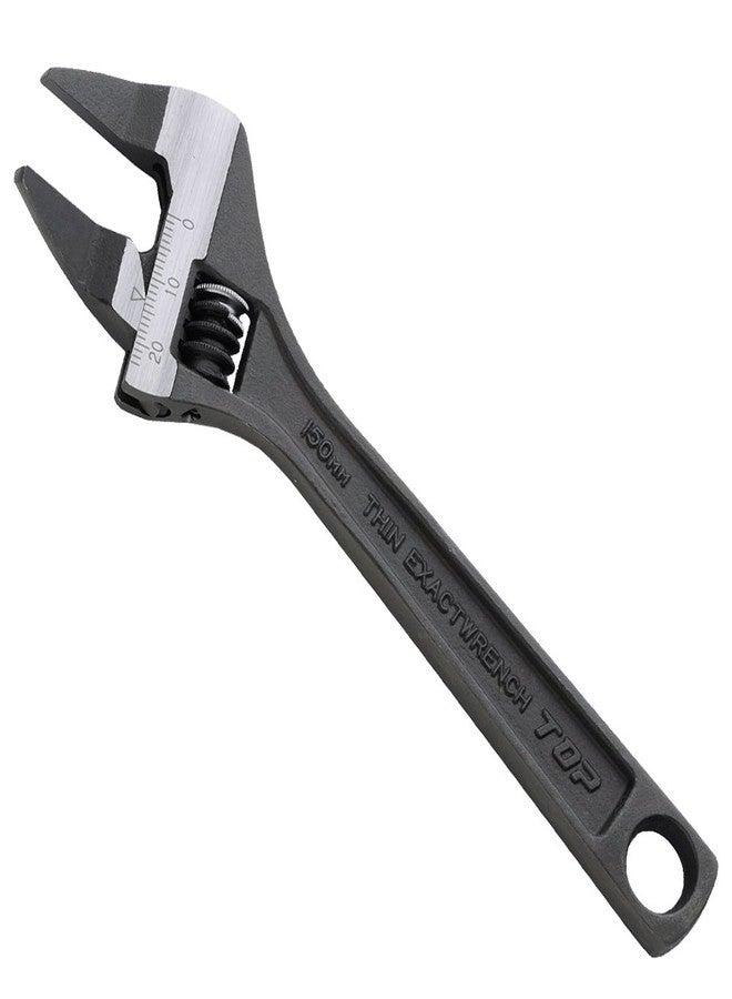 TOP HT-150B Thin Exact Wrench, Vent Type, Tip 0.1 inches (3.7 mm), 20° Angle, Mouth Opening 0 - 0.8 inches (0 - 20 mm), Tsubamesanjo, Made in Japan - Image 1