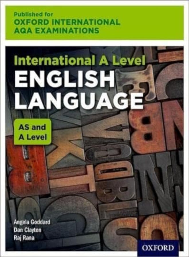 Oxford International Aqa Examinations: International A Level English Language
