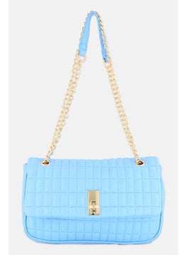 Women Textured Cross Body Bag 27 L x 16 H x 7 W cm, Blue - pzsku/Z217B24BE82D416215C80Z/45/_/1737642163/6dea29aa-58b1-45c6-bef0-663b5acf36ad